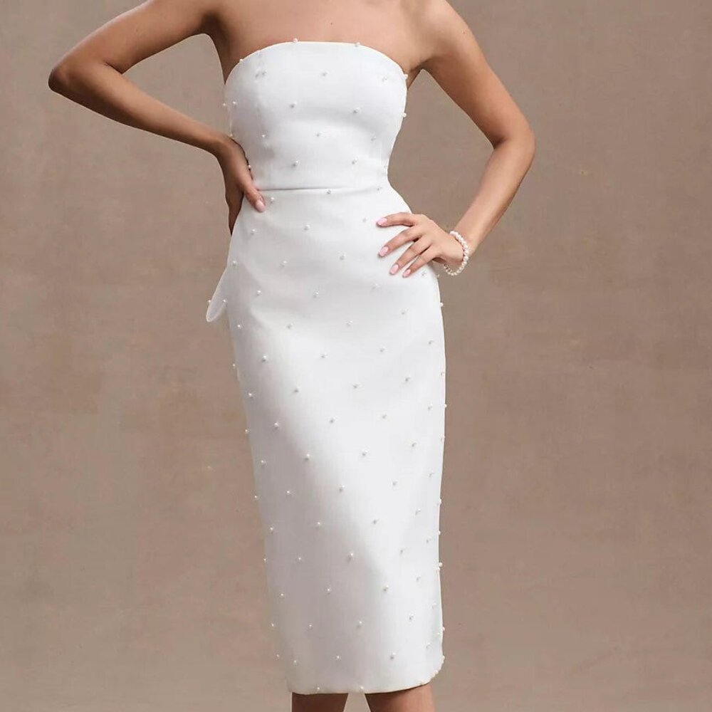 Sachin + Babi Gemma Pearl Womens Midi Dress Size 12 WITH TAG